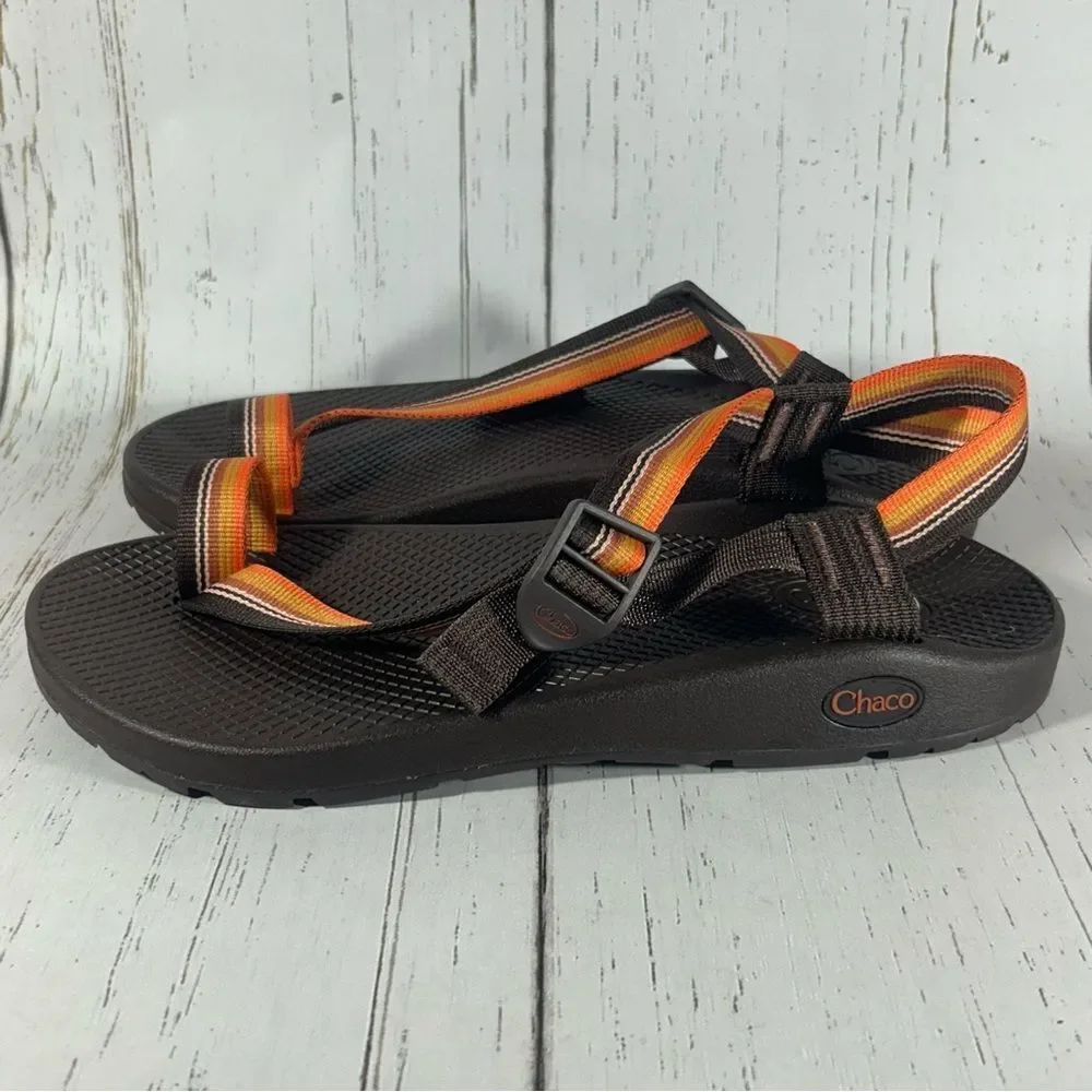 Chaco Bodhi Men’s Adjustable Strap Sandals Slides Brown Size 9